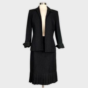 Kasper Black Skirt Set